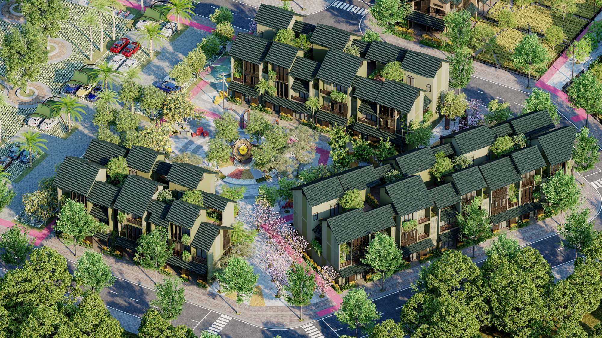 Làng Du Lịch Village Tay Bac Converging